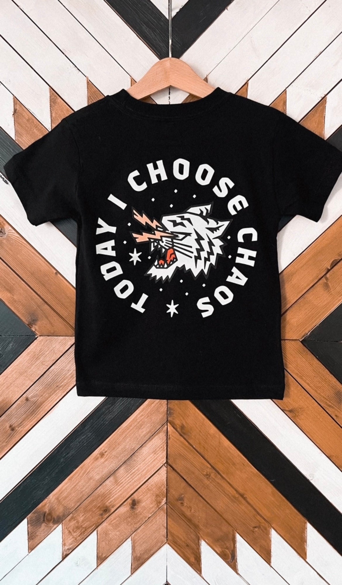 “Today I Choose Chaos” kids Tee