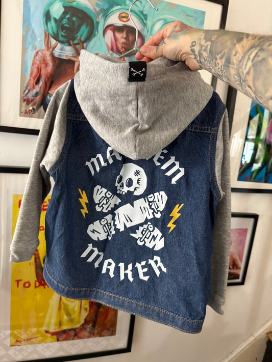 Seconds sale mayhem maker denim jacket age 5-6