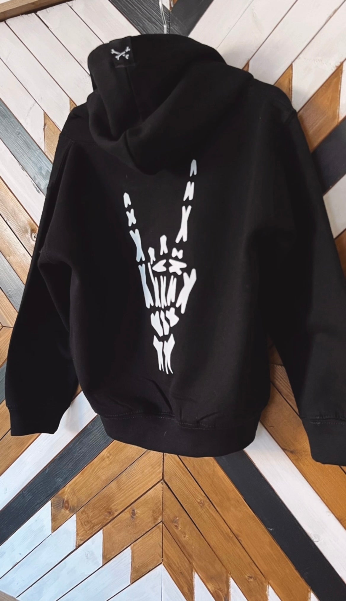 Creators Of Chaos Rock Bonez Hoodie