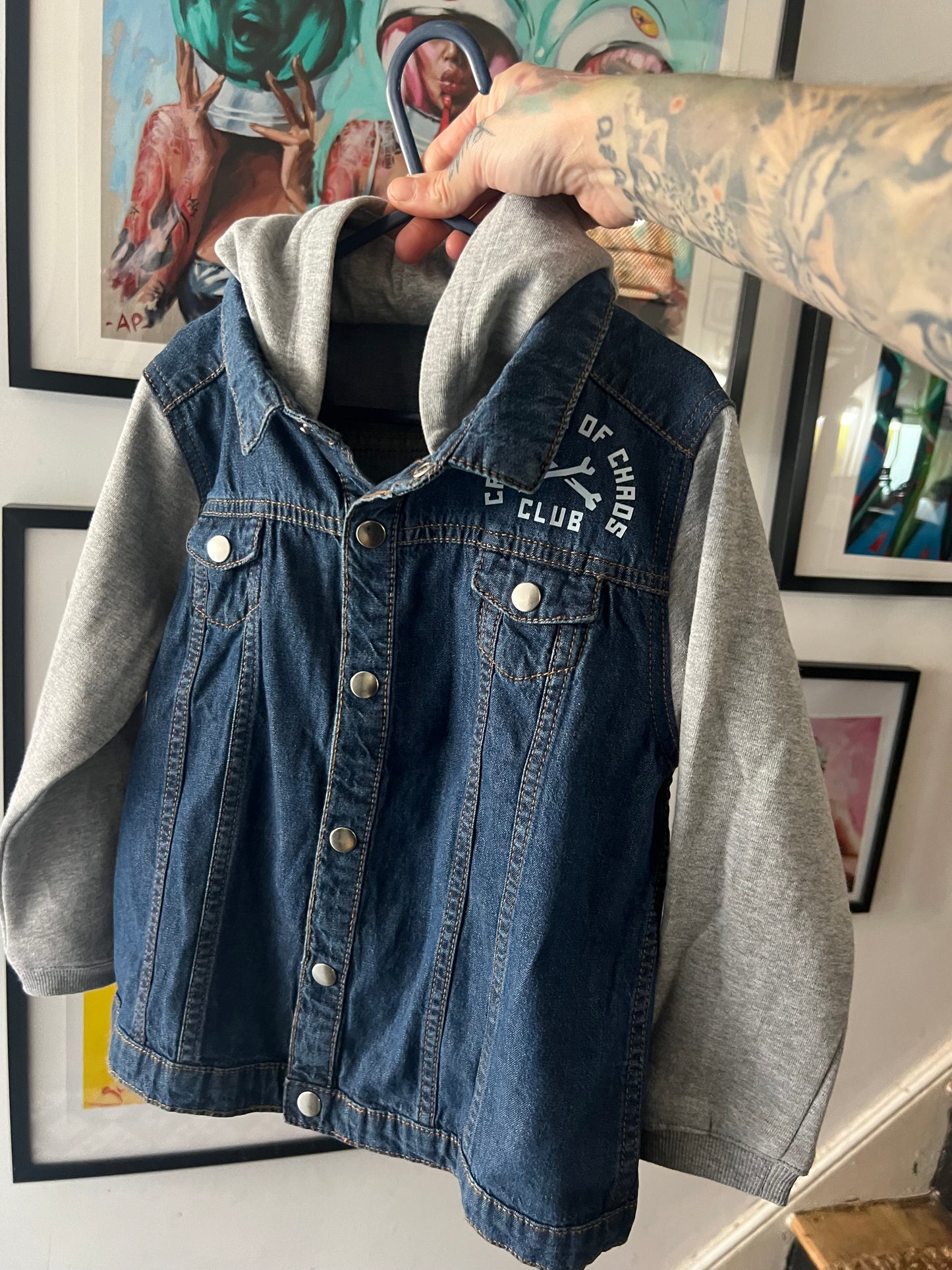 Seconds sale mayhem maker denim jacket age 5-6