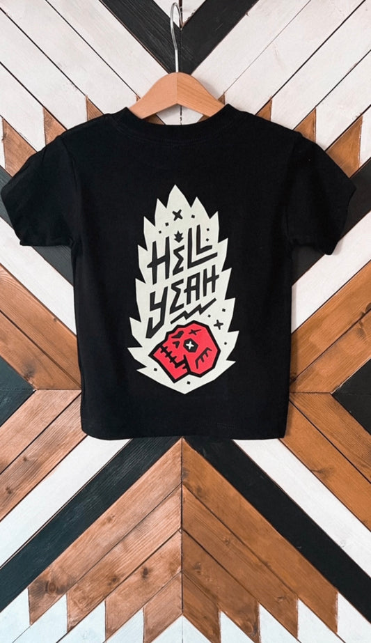 Creators Of Chaos Hell Yeah Kids Tee