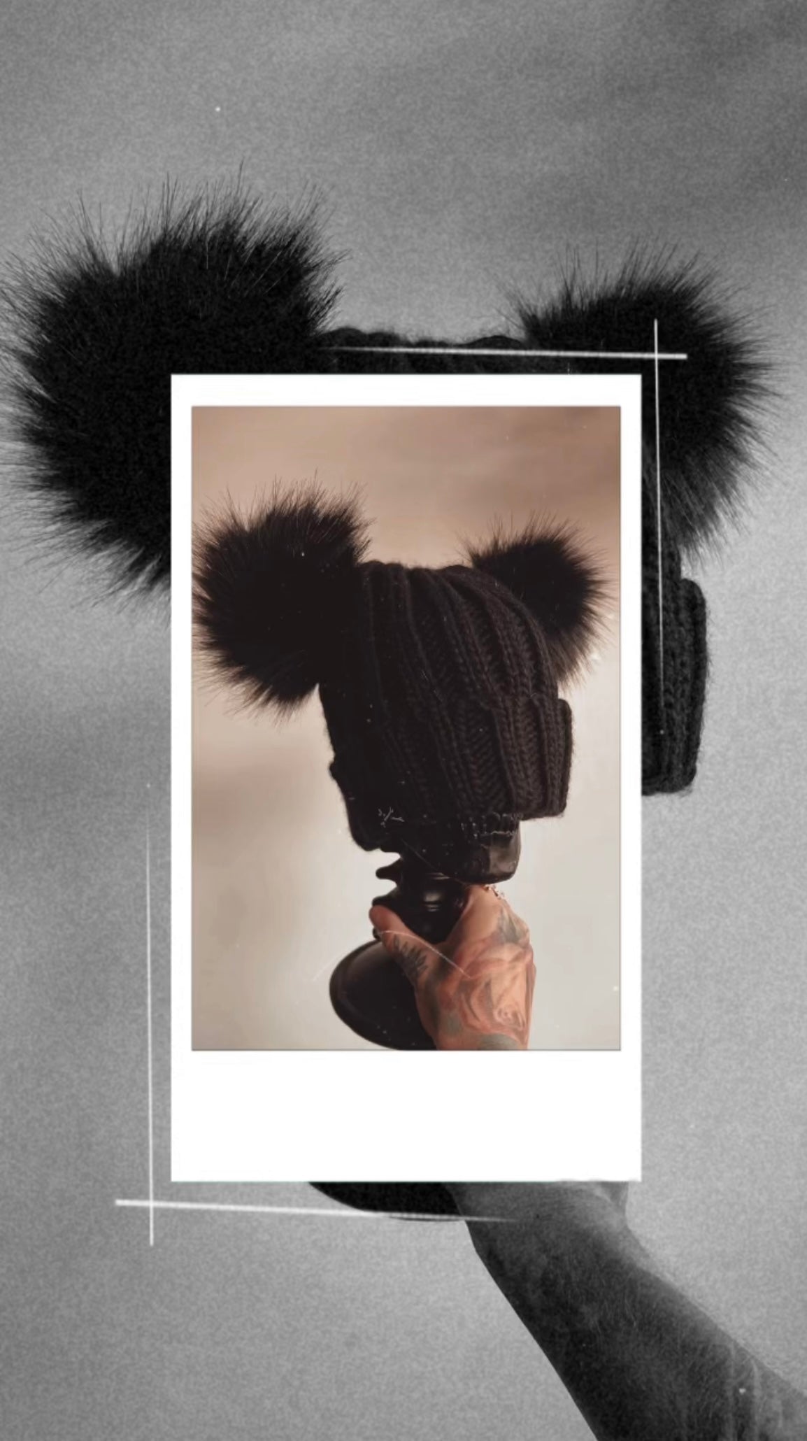 Sticks N Stones Double Pom Pom Beanie