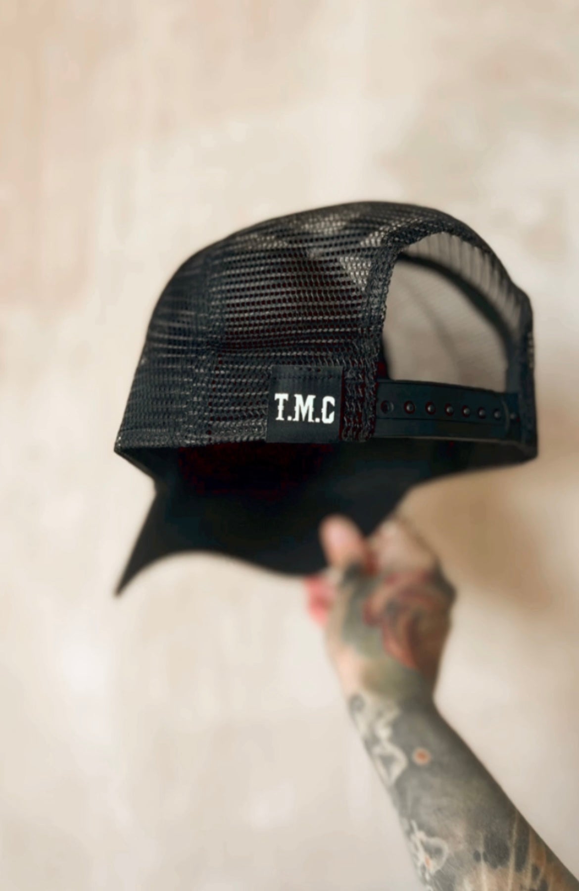 Tattooed Mothers Club Barbwire Heart Trucker Cap