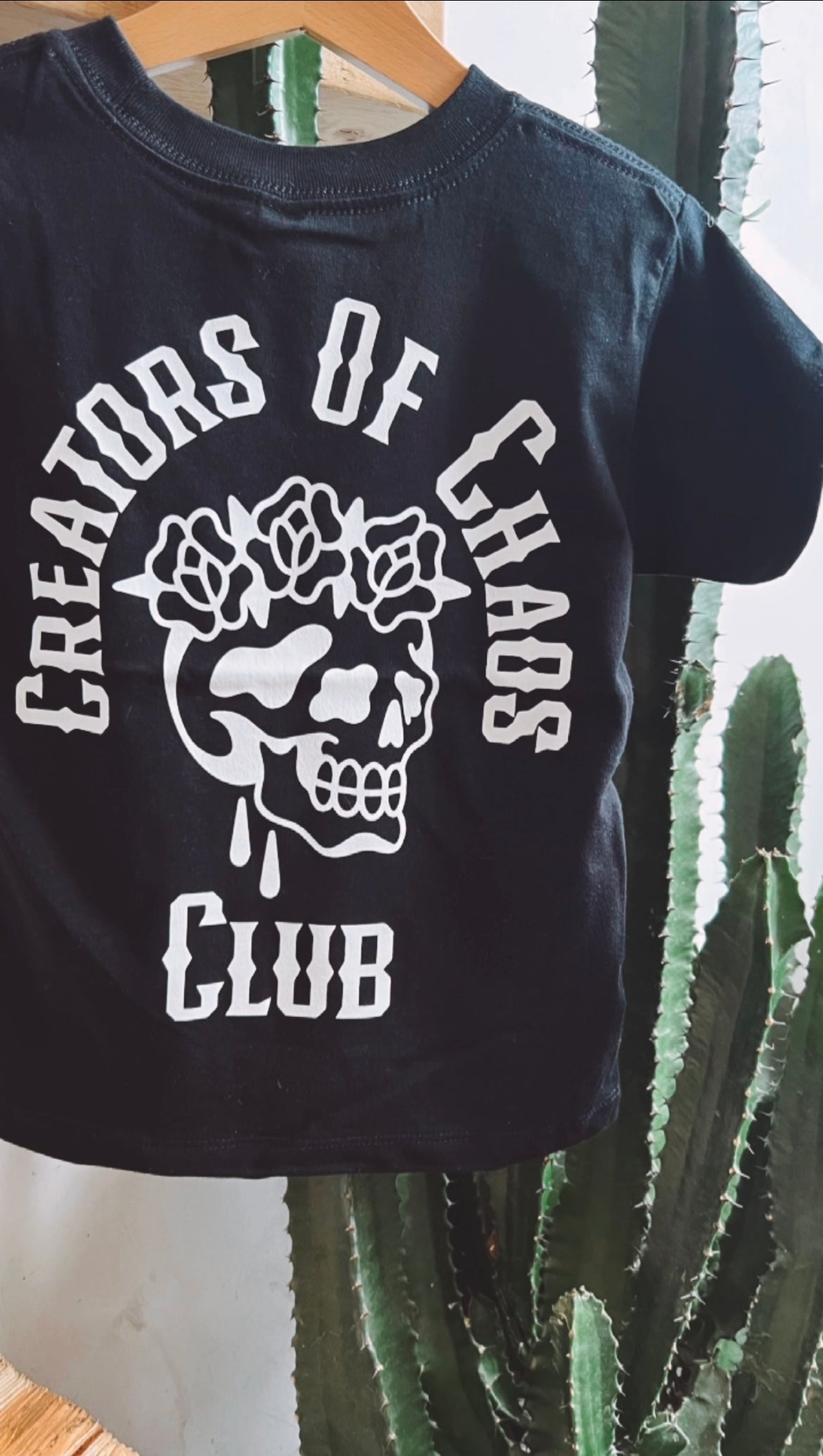 Creators Of Chaos Black Tee