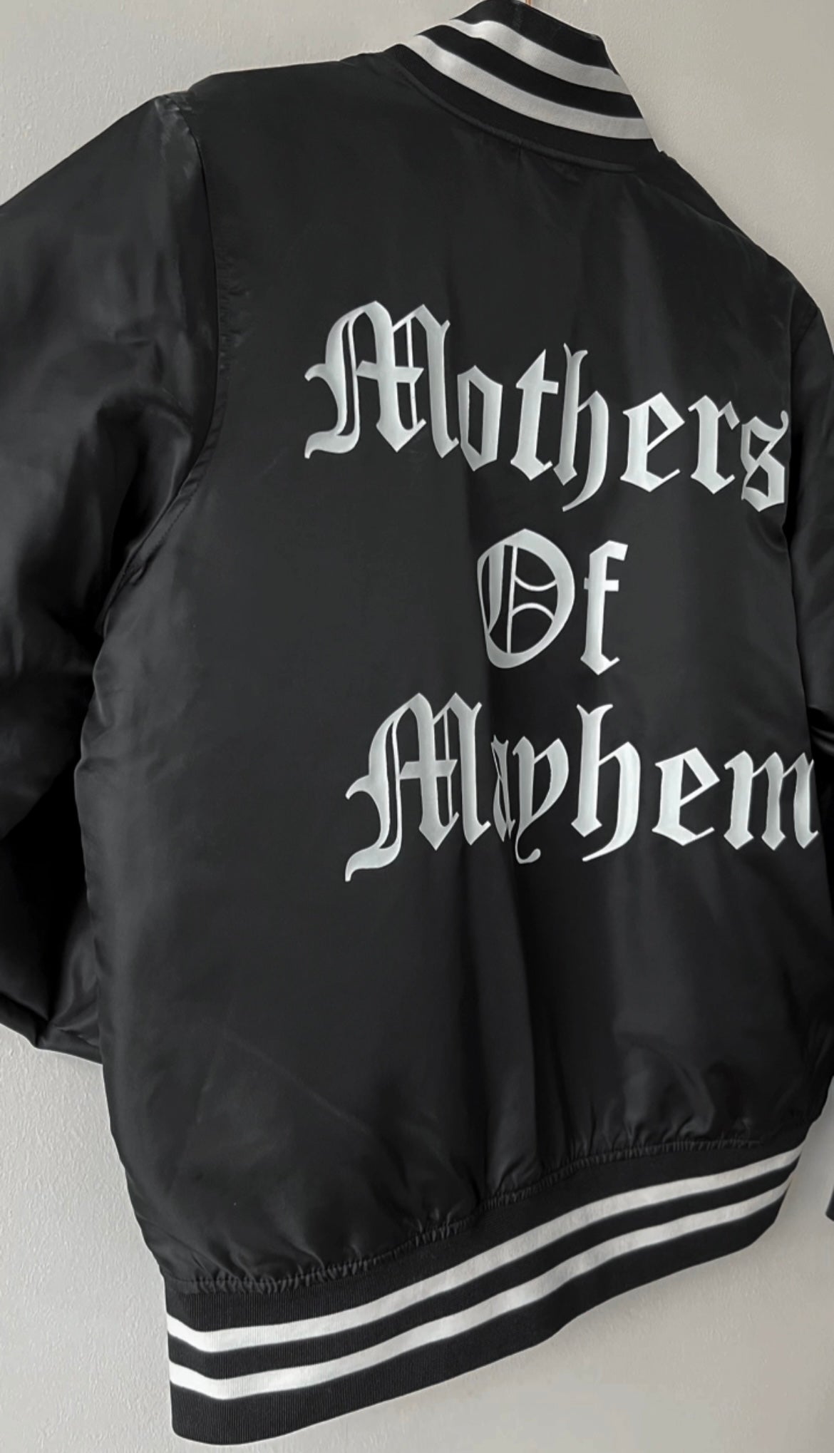 Mothers Of Mayhem College Bomber Jacket