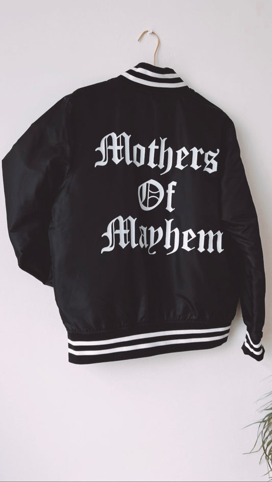 Mothers Of Mayhem College Bomber Jacket