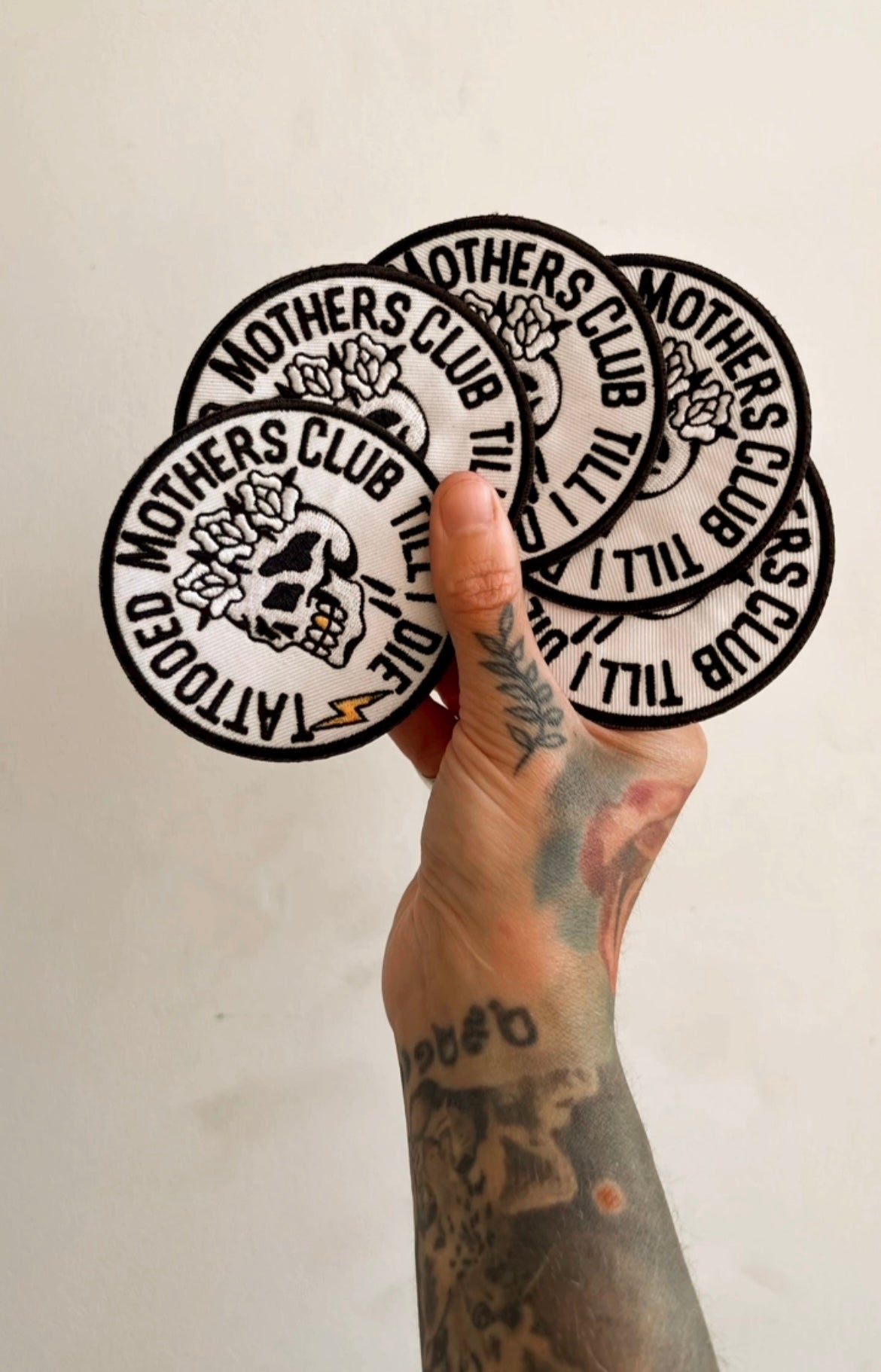 Tattooed Mothers Club Till I Die Patch