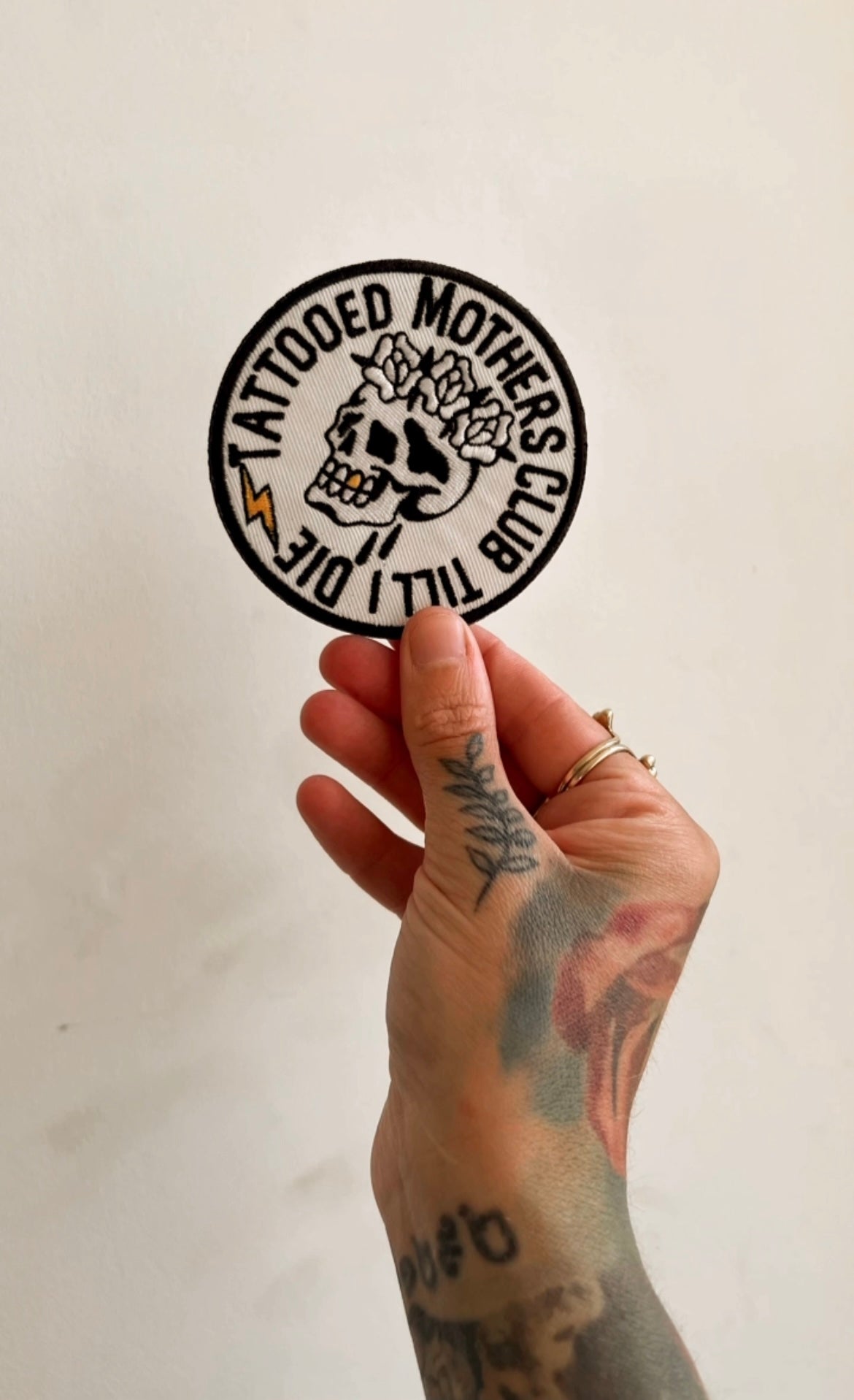 Tattooed Mothers Club Till I Die Patch