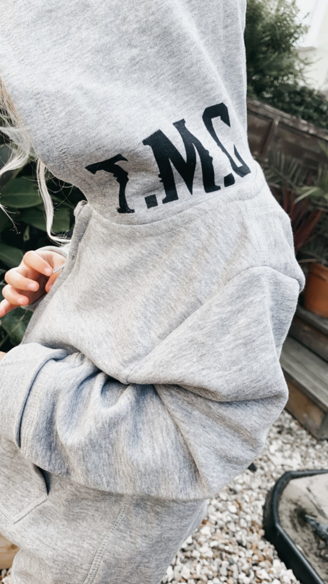 Fly Baby Fly Marl Grey Kids Onesie