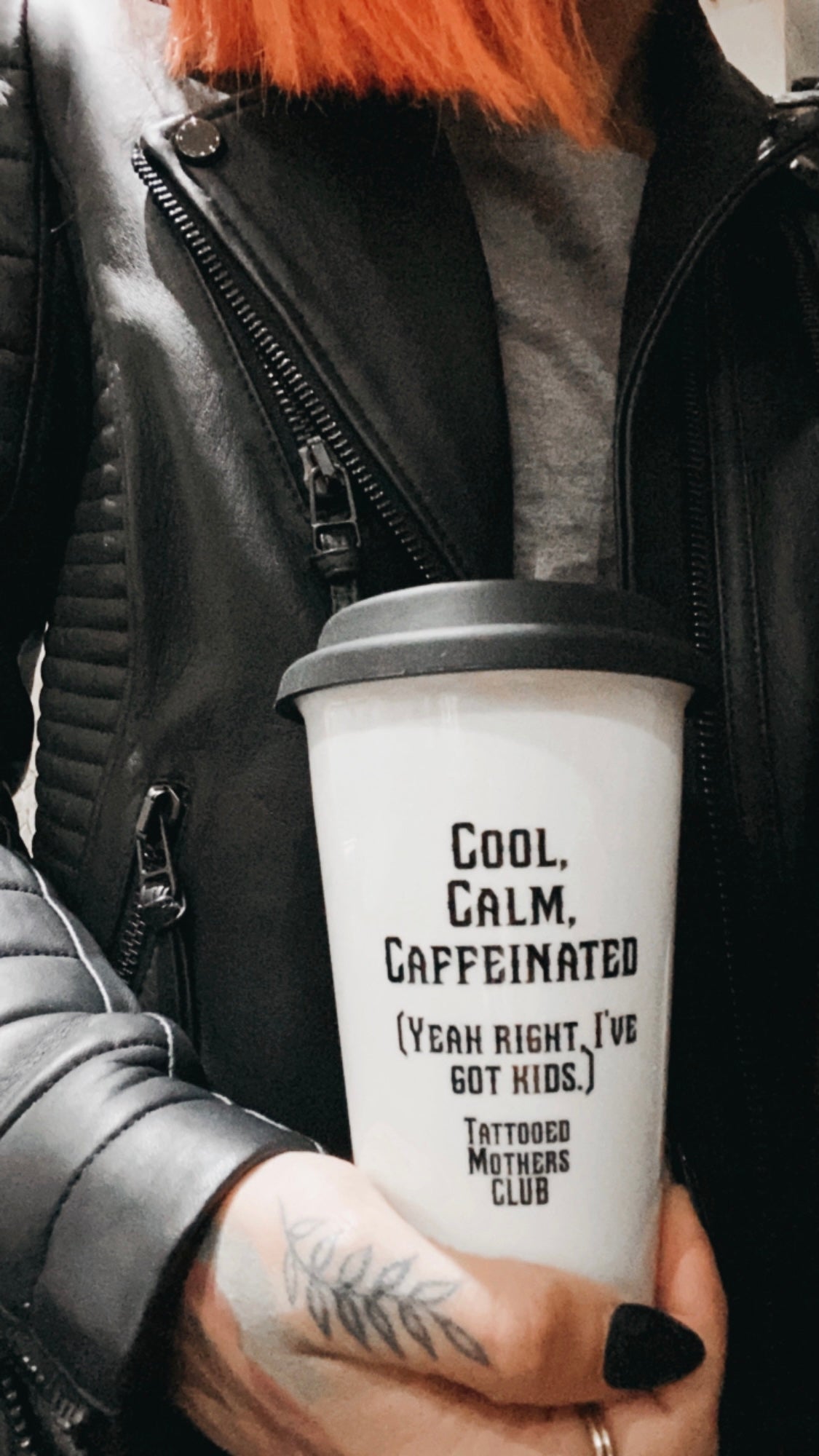 Cool, Calm and caffeinated Travel Mug