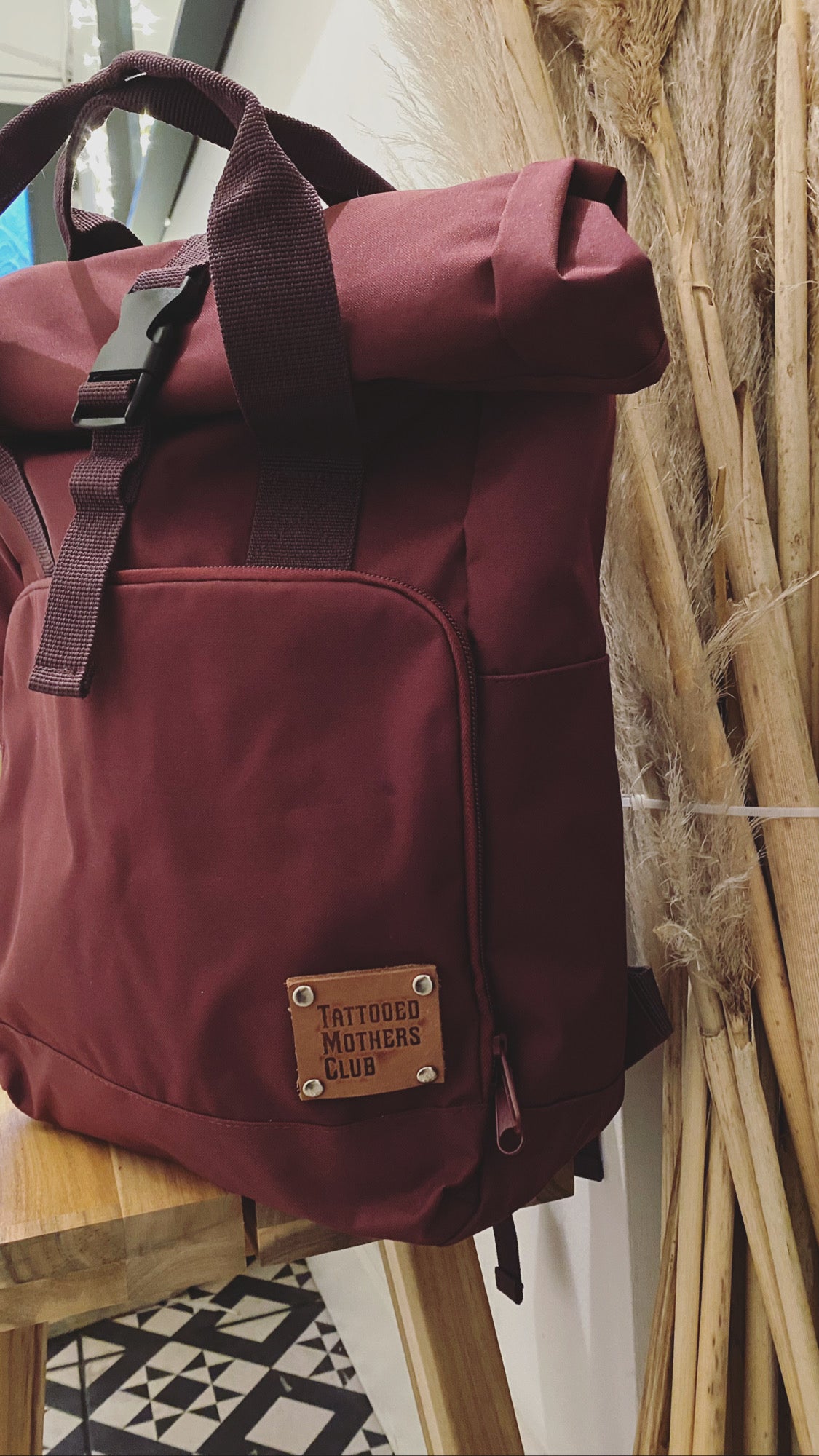 Roll Top Backpack