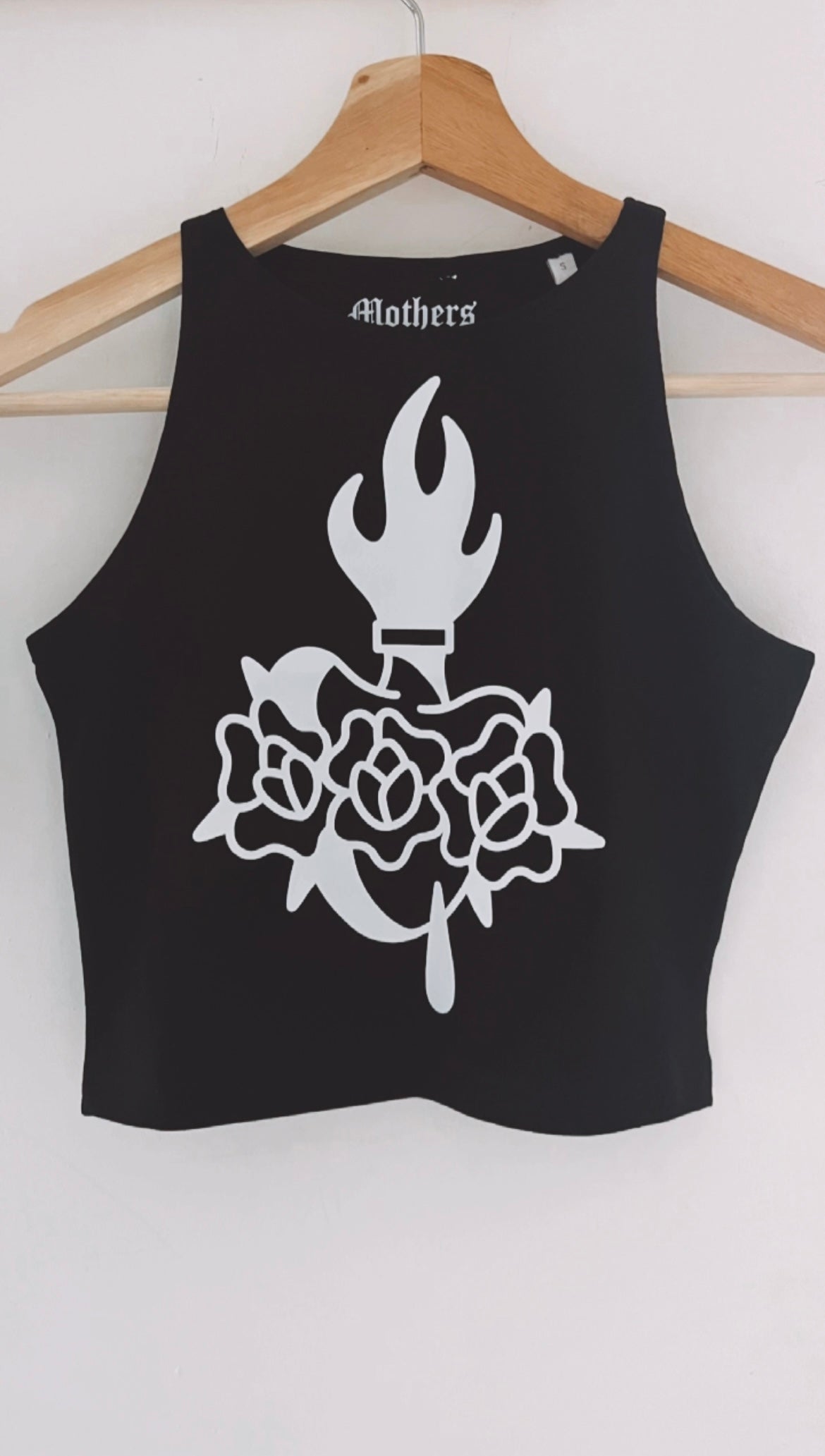 A Mothers Sacred Love Cropped vest