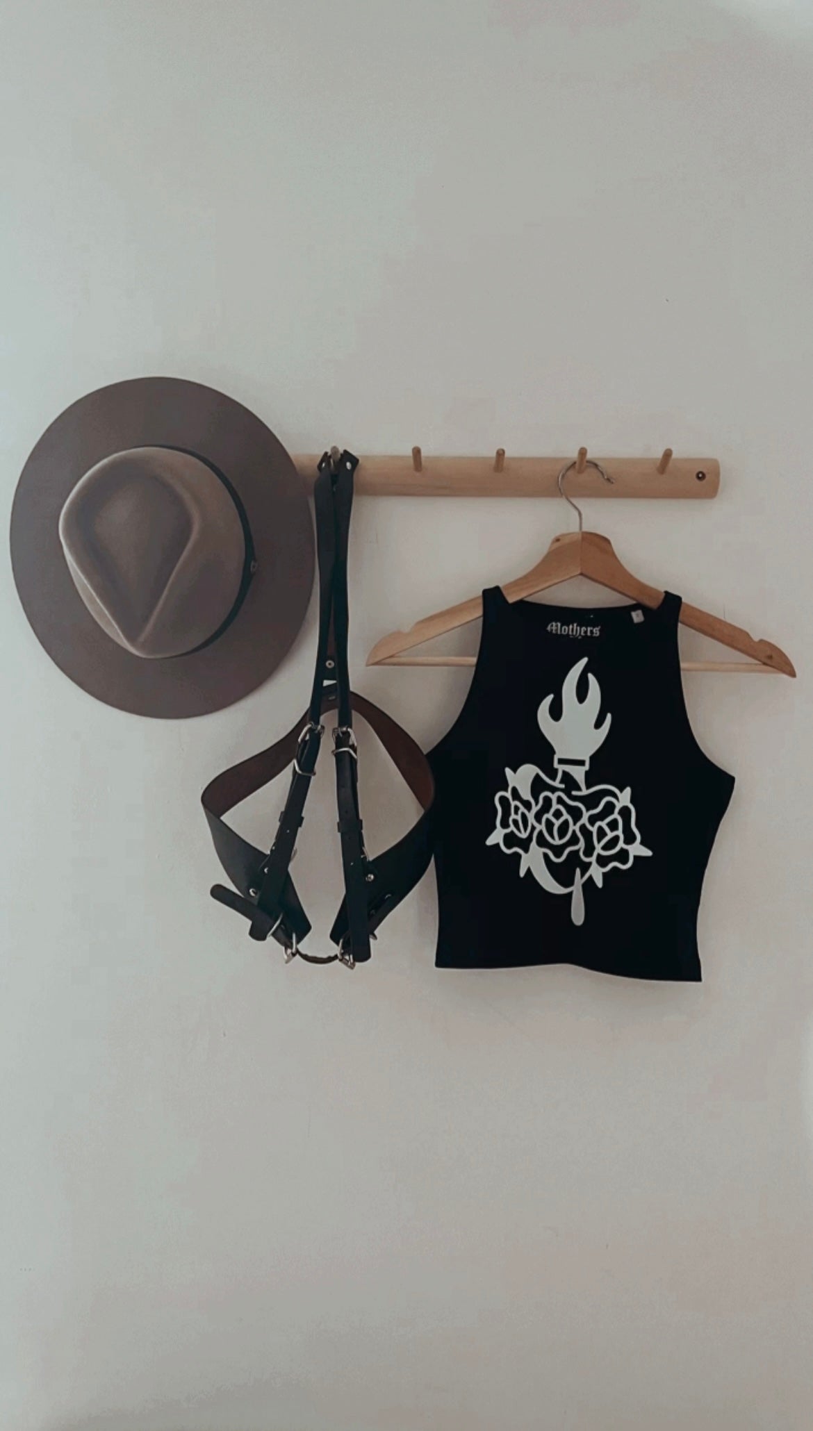 A Mothers Sacred Love Cropped vest