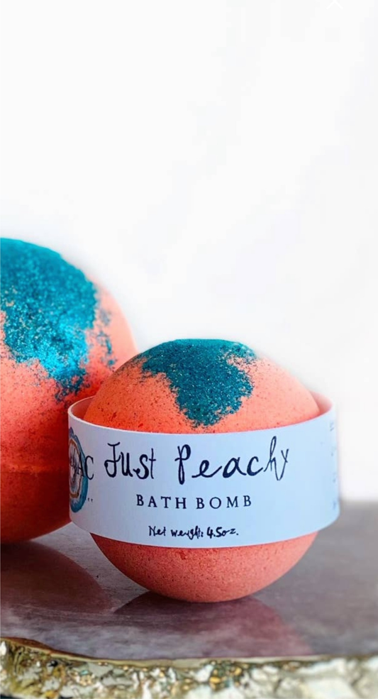 Just peachy Bath Bomb