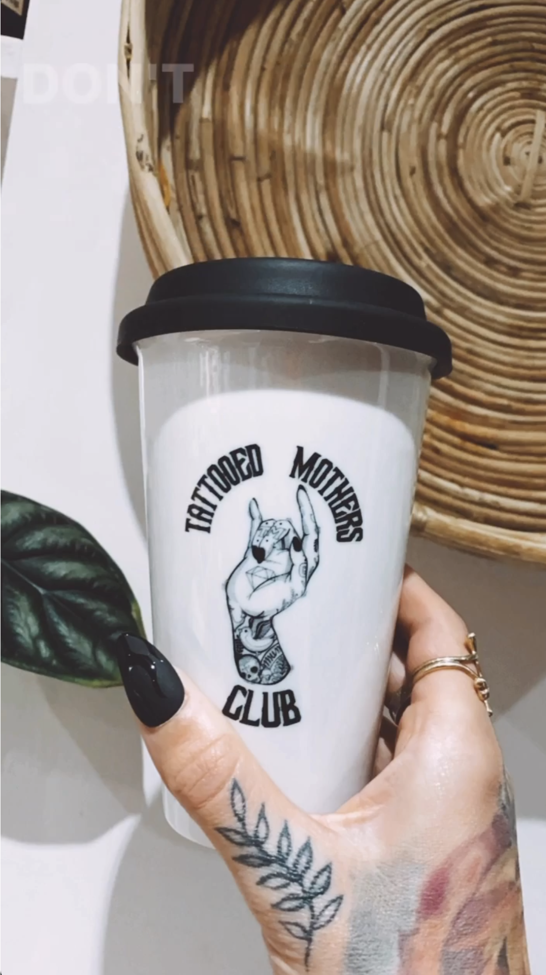 T.M.C Ceramic Travel Mug