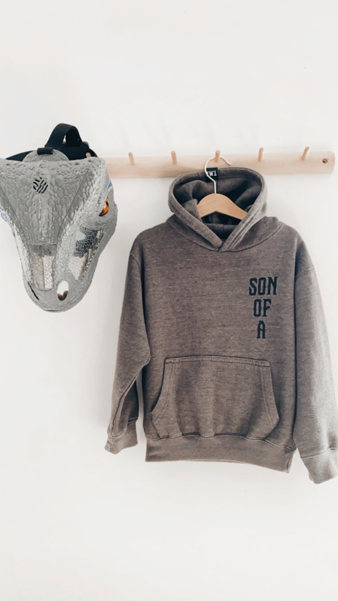 Charcoal Grey Son Of A Tattooed Mum Hoodie