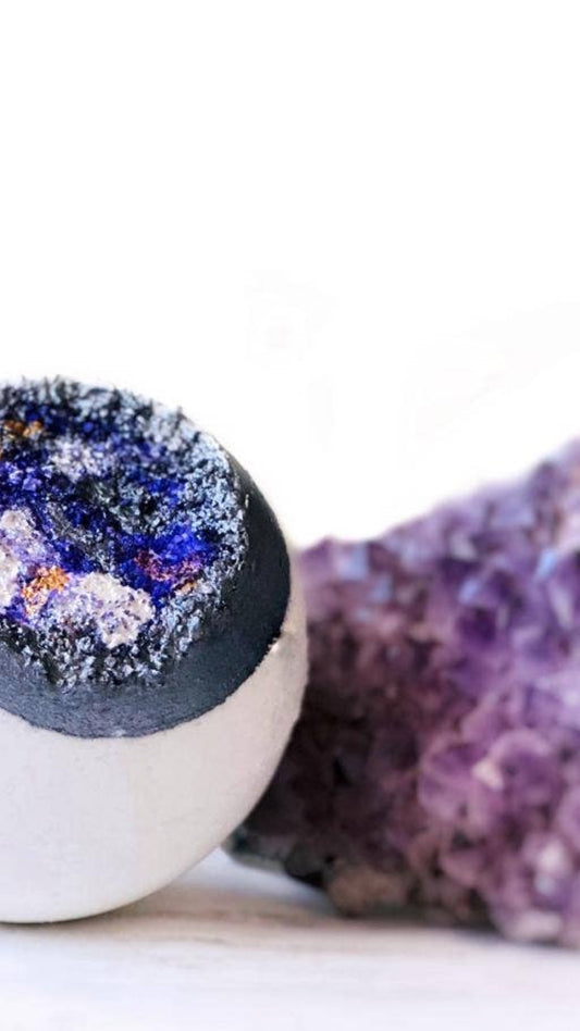 AMETHYST GEODE BATH BOMB