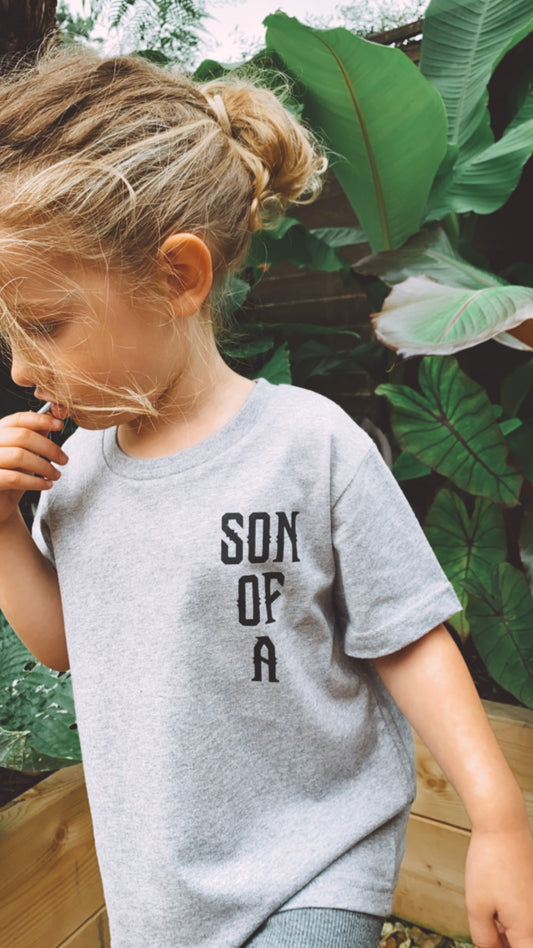 Son Of A Tattooed Mum Kids Tee