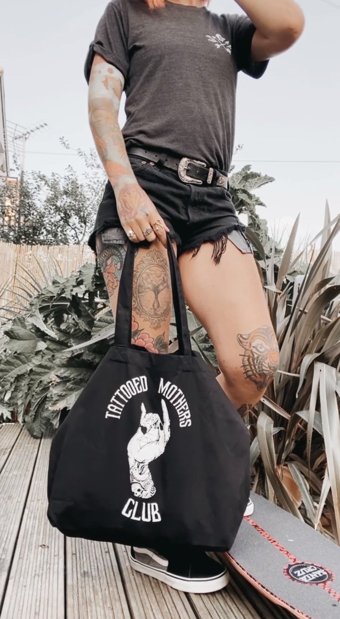 T.M.C Logo Tote Bag