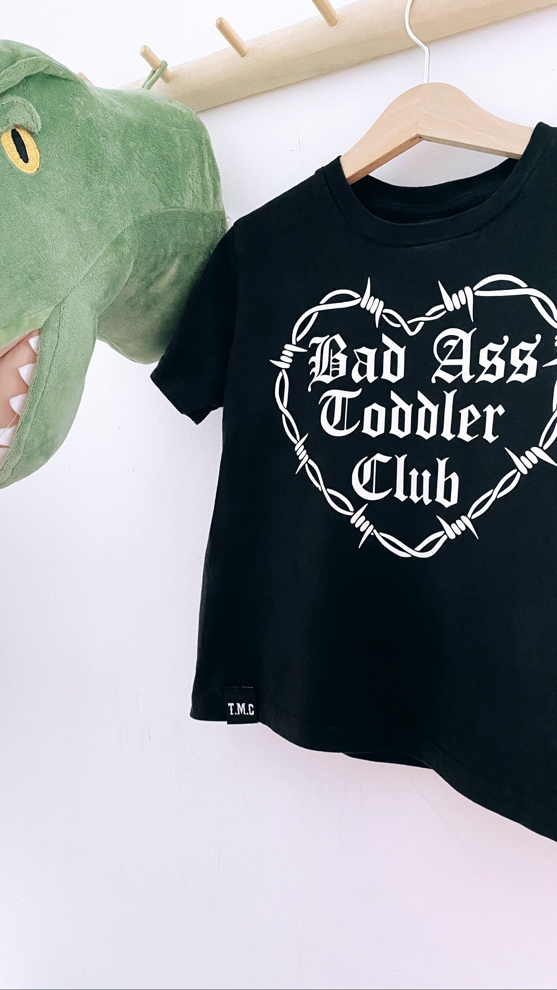 Bad Ass Toddler Club Tee