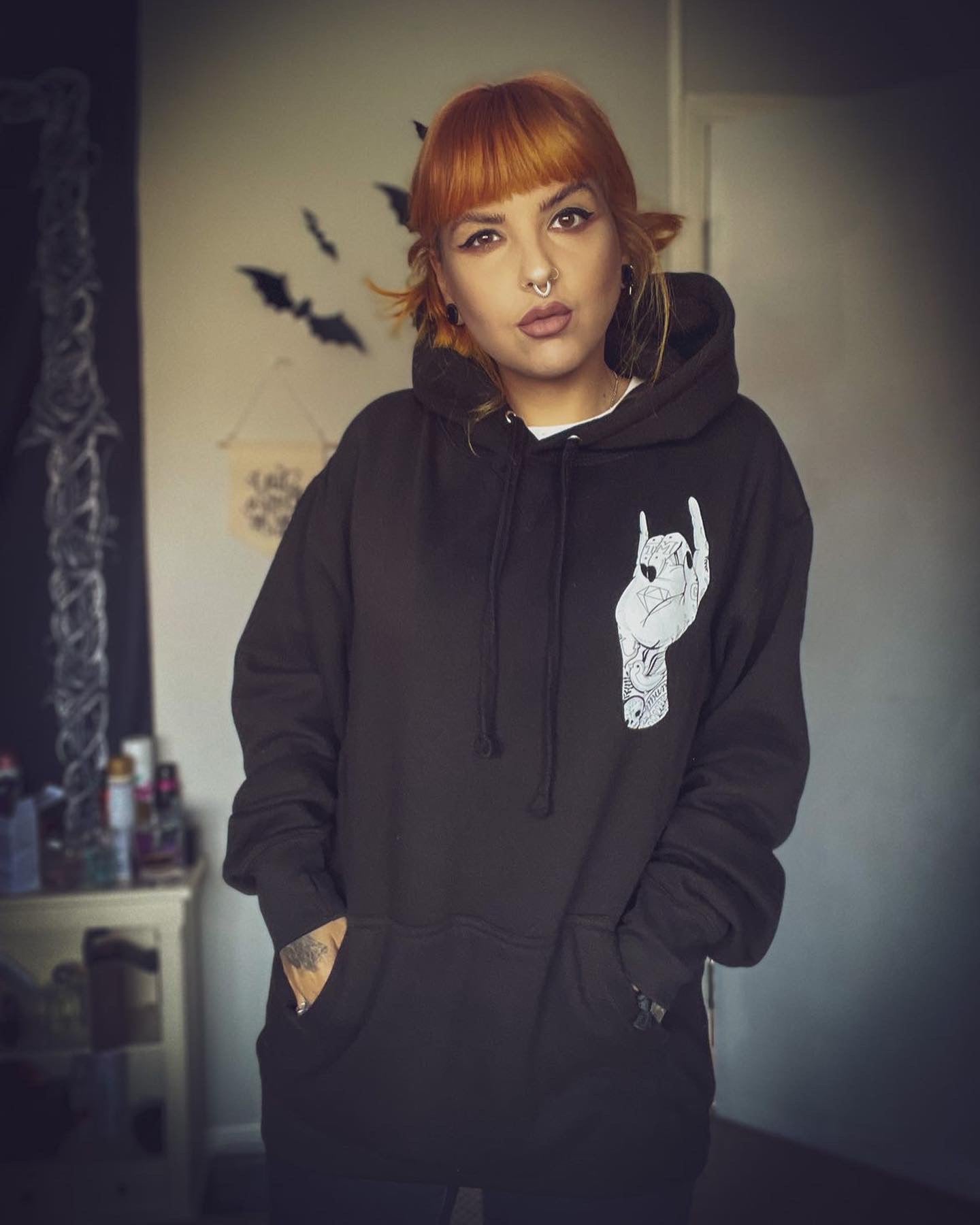 Rock N Roll Logo Hoodie