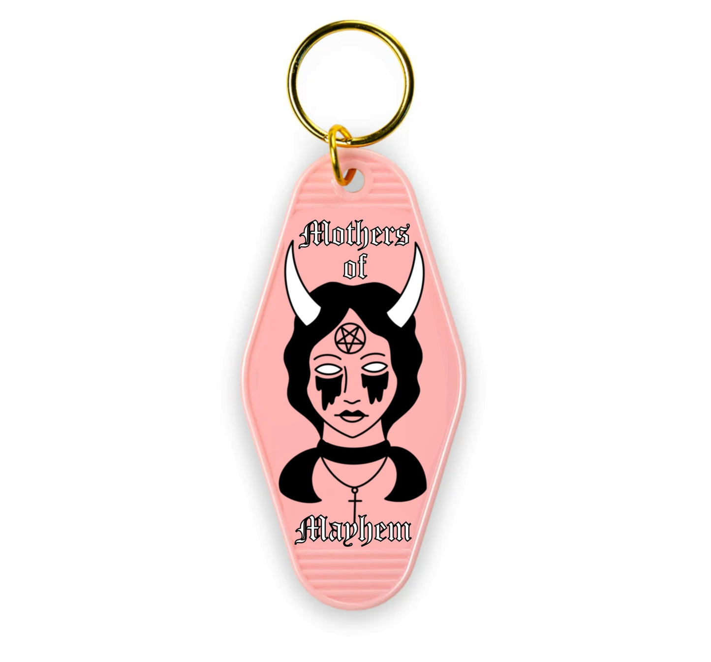 Mothers Of Mayhem Motel key ring