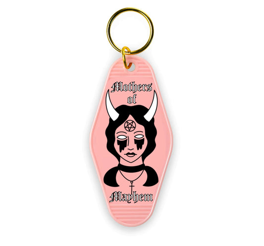 Mothers Of Mayhem Motel key ring