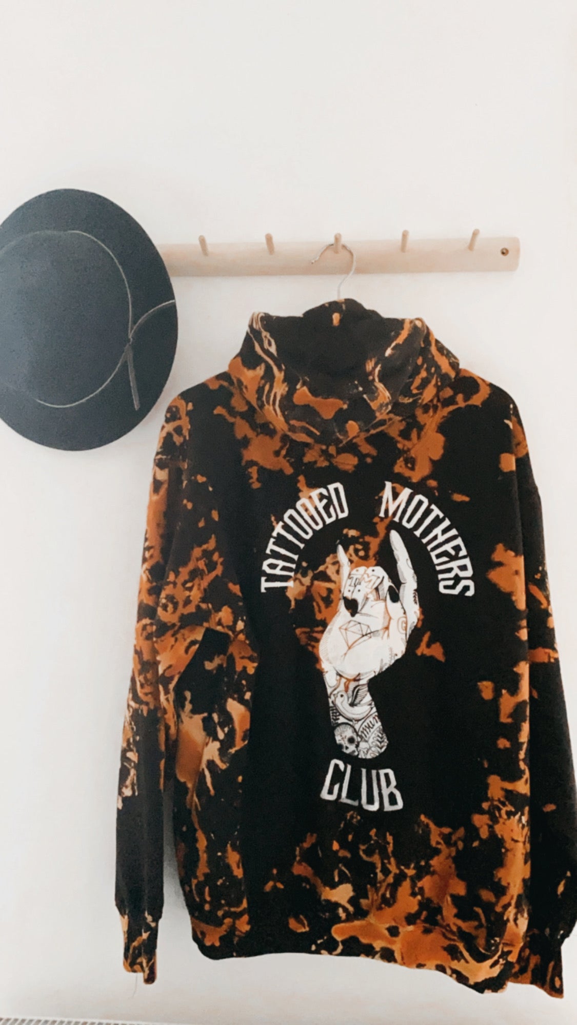 T.M.C Logo Bleach Collection Hoodie